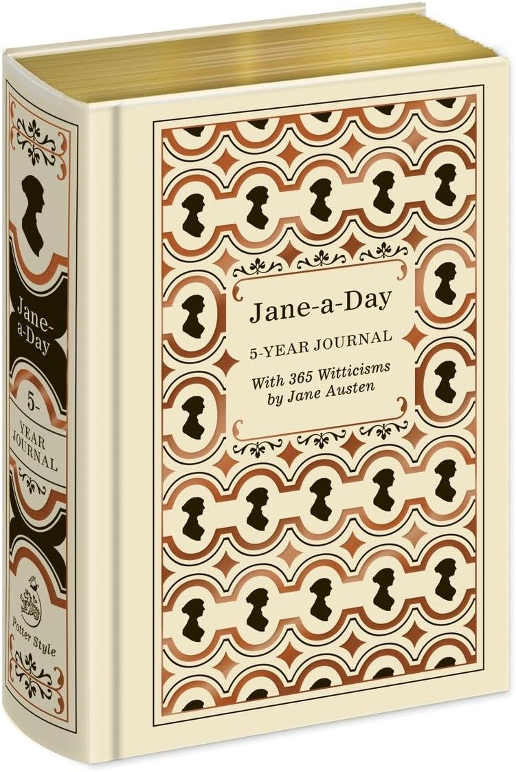 Jane-a-Day: 5 Year Journal with 365 Witticisms by Jane Austen