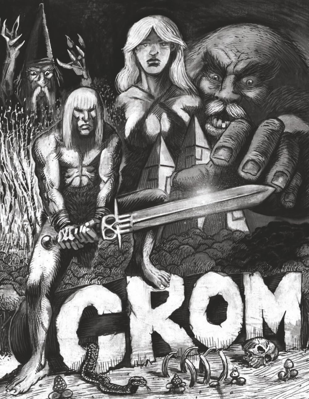 CROM the Barbarian Collected: 2024 Revised Edition