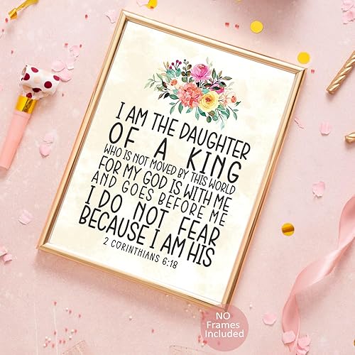 Miniatura 3 de Arte de pared con versículos bíblicos con citas positivas, decoración de pared religiosa, arte de pared cristiano para dormitorio, póster cristiano,