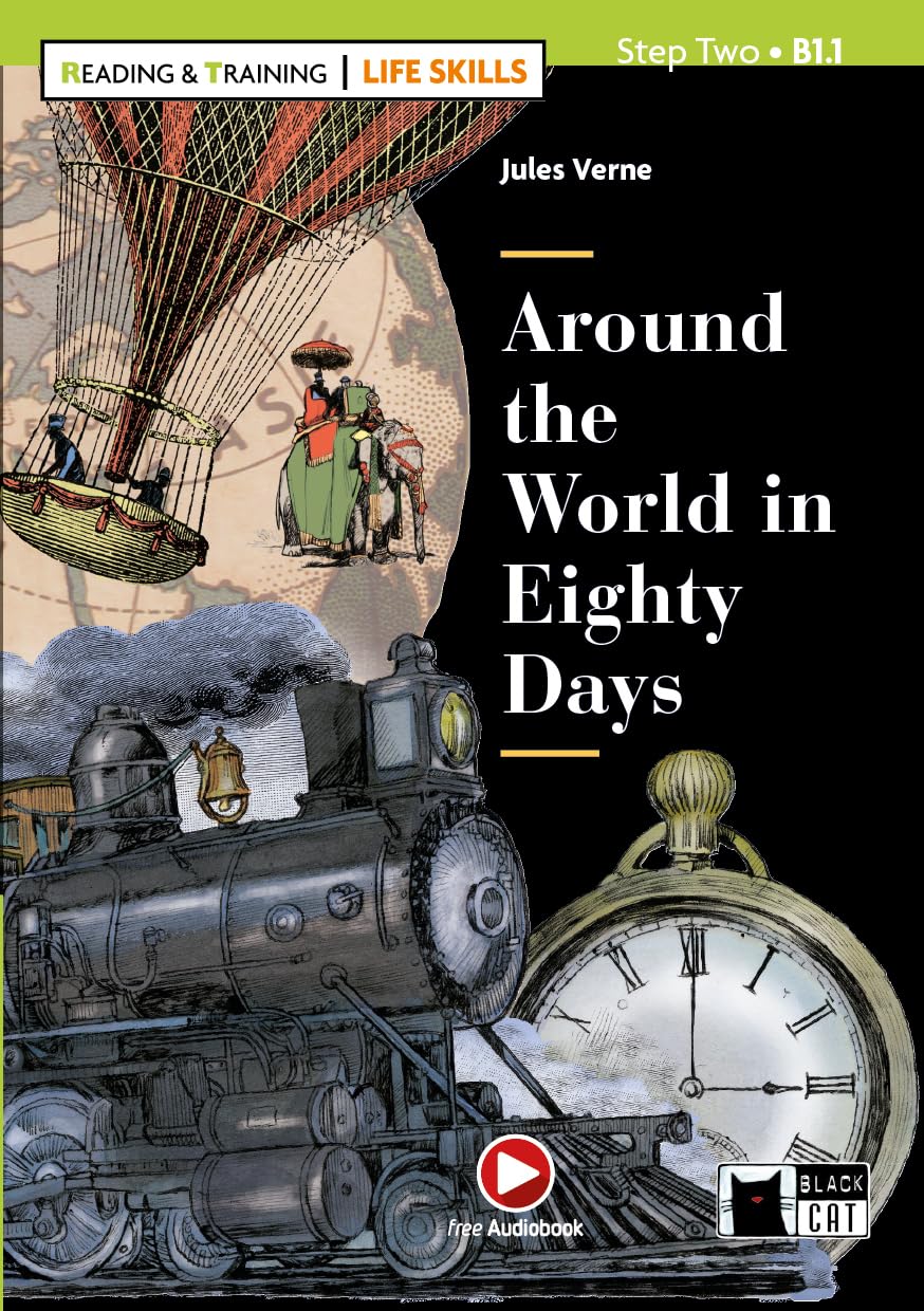 Reading & Training - Life Skills: Around the World in Eighty Days + online audio