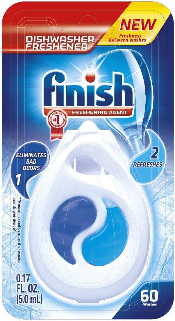 Finish Dishwasher Freshener, 0.17 Fl Oz (Pack of 9