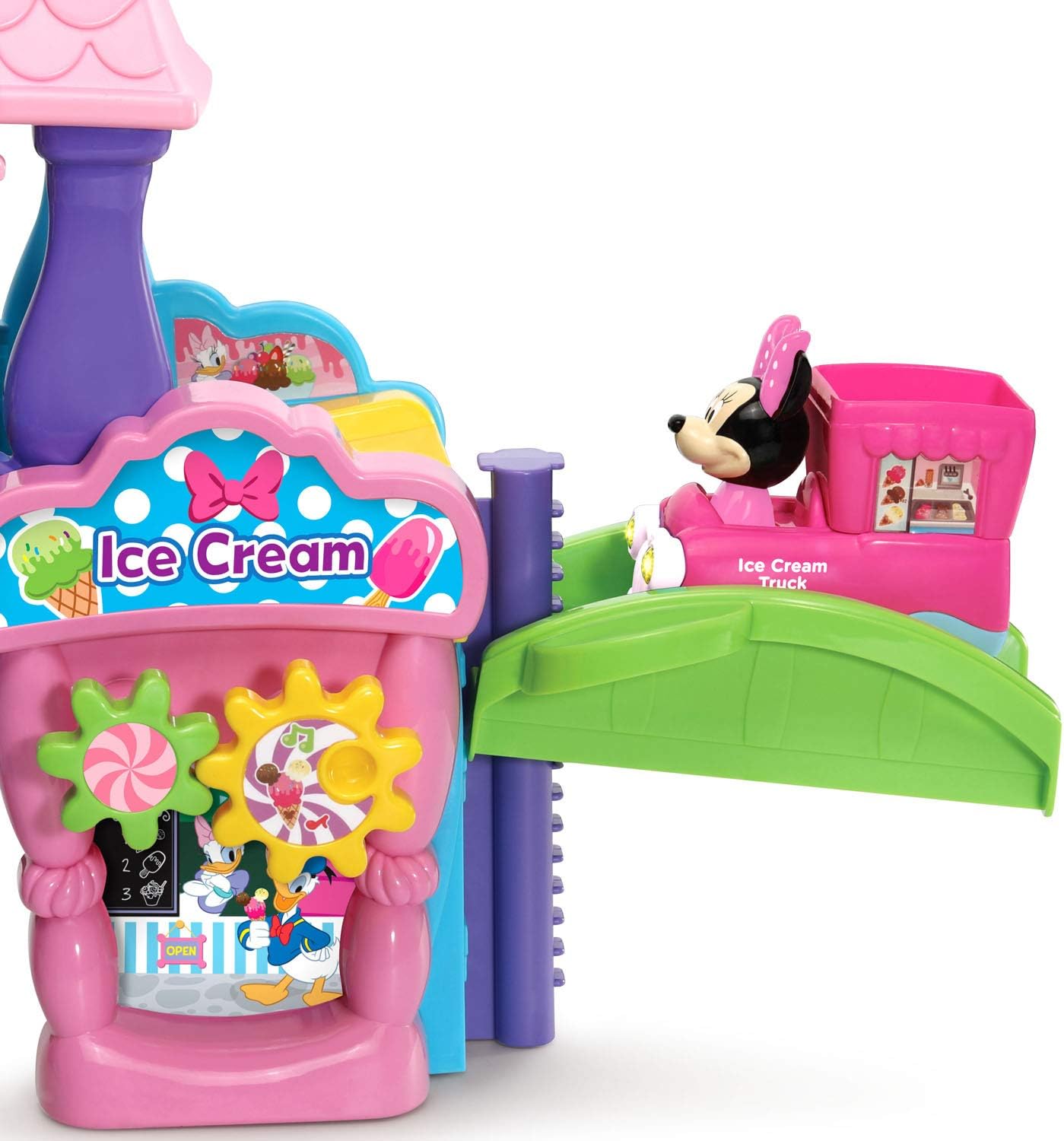 VTech Go! Go! Smart Wheels - Disney Minnie Mouse Ice Cream Parlor, Pink