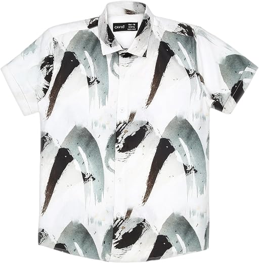 CAVIO Boys Printed Half Sleeve Casual Shirt and T-Shirt