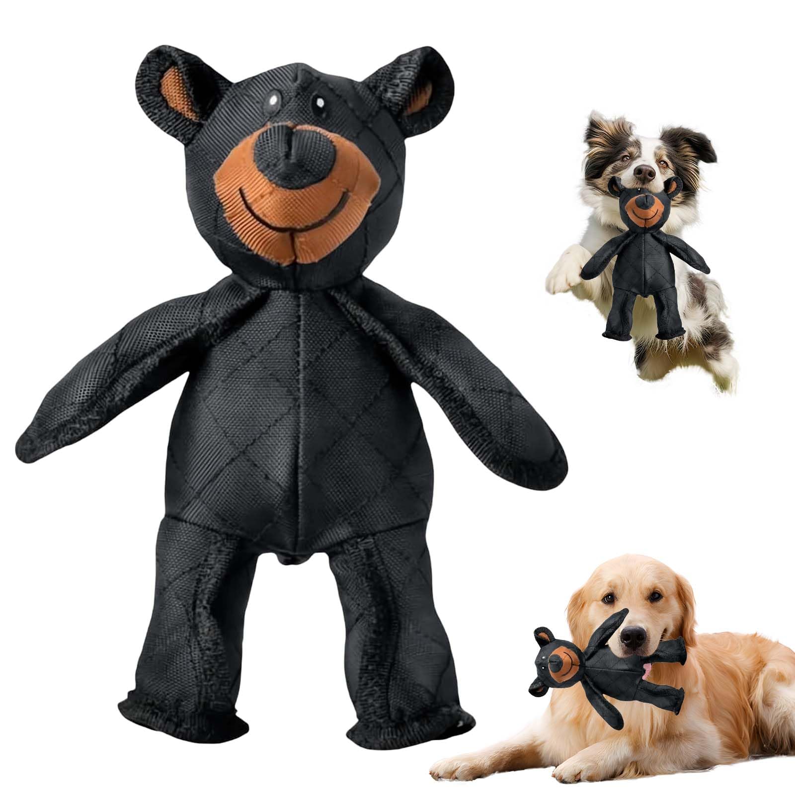 Belligern Indestructible Dog Toys, Unbreakable Bear 28 * 18cm, Suitable for Large Dogs Dogs Who Like to Chew (1 Piece)