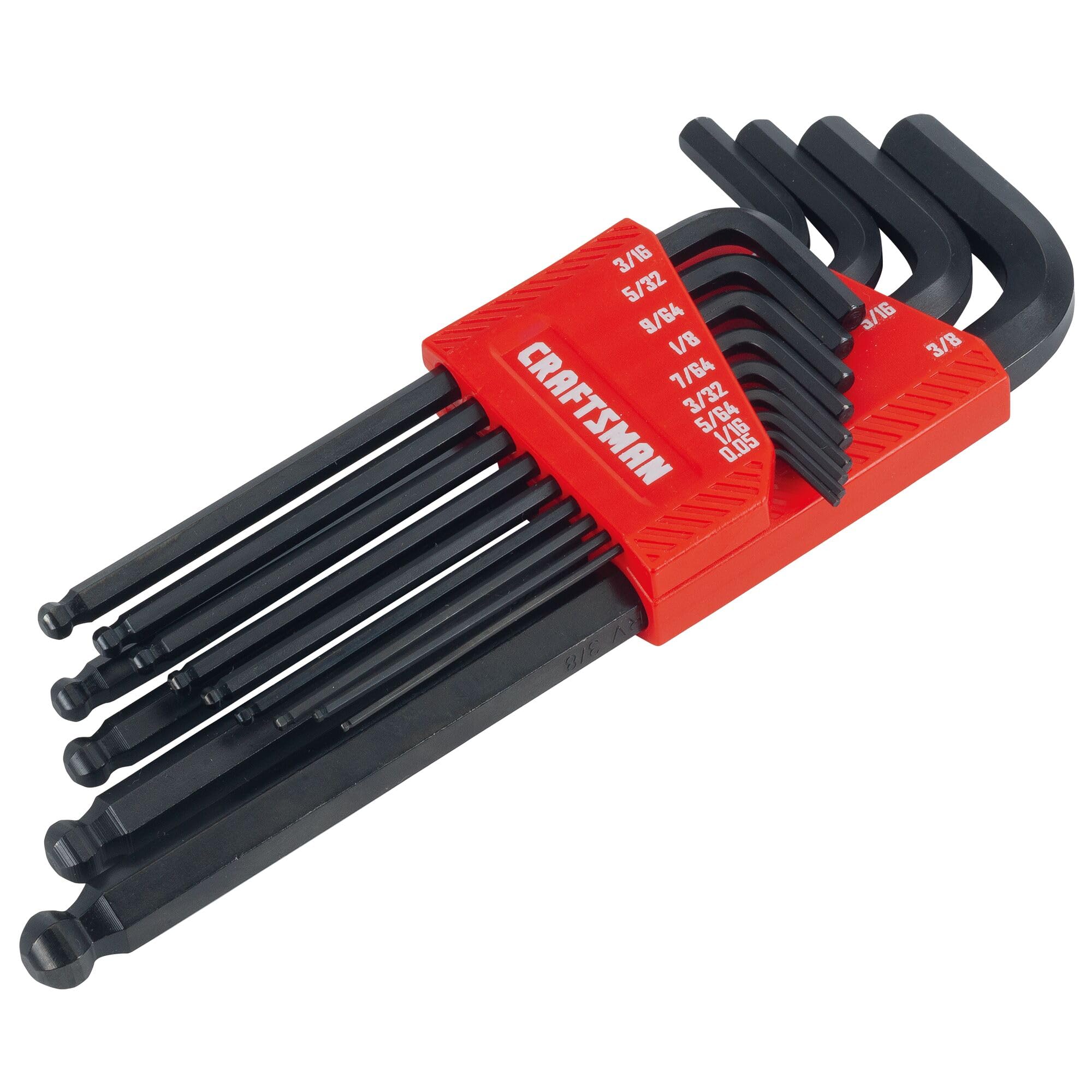 やーもん Steelman 13-Piece Long Arm Hex Key Wrench Set, Metric (MM