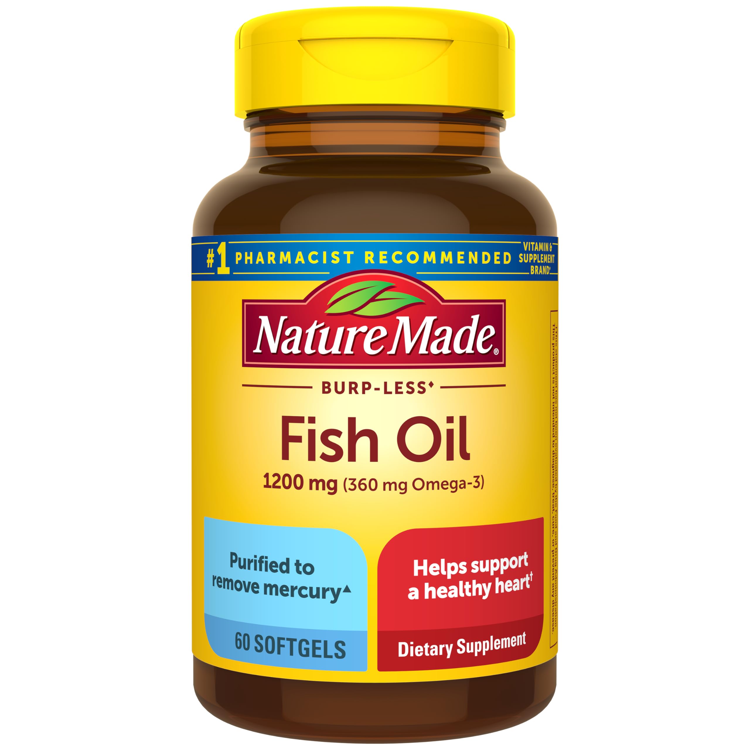 Odorlss Fish Oil 1200Mg