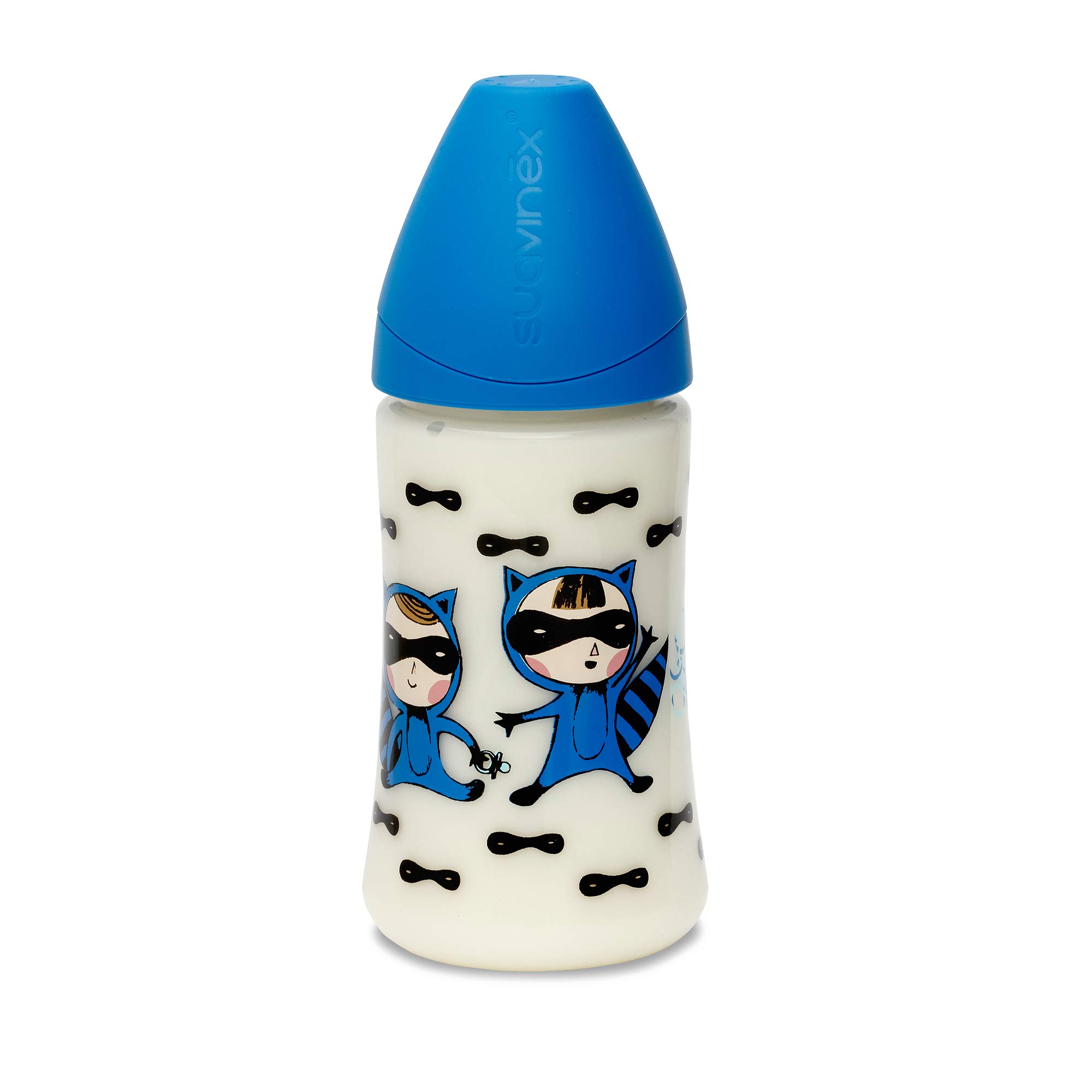 Suavinex Feed Bottle, Blue, Piece Of 1