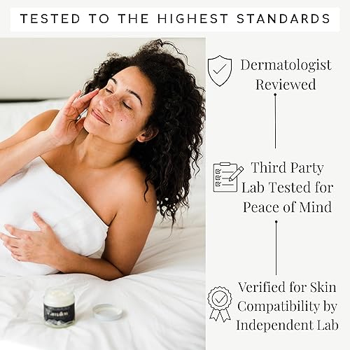 Miniatura 34 de Amallow 100% Tallow de carne de res alimentada con pasto para el cuidado de la piel, cara + cuerpo, hidratante batida para pieles sensibles, loción