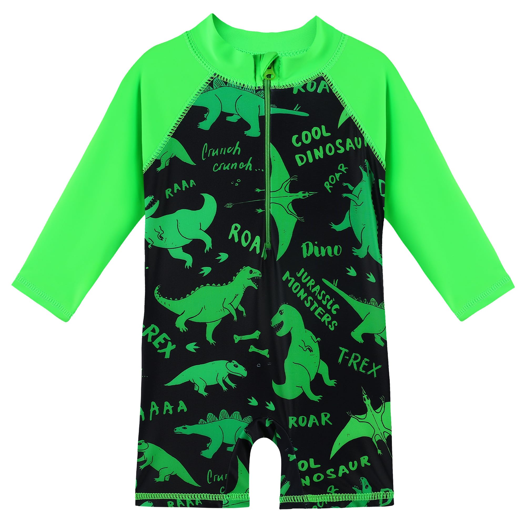 HUAANIUE Toddler Boy Swimsuit Rashguard One-Piece Swimwear 0-6 Years