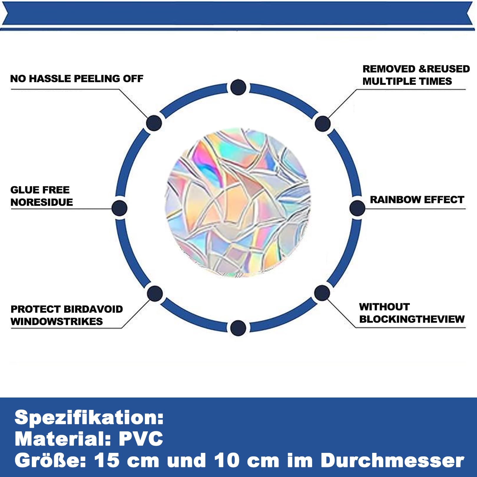 8-teiliges Fensterbilder-Set Morehead – Mit Namen, Kinder & Tiere