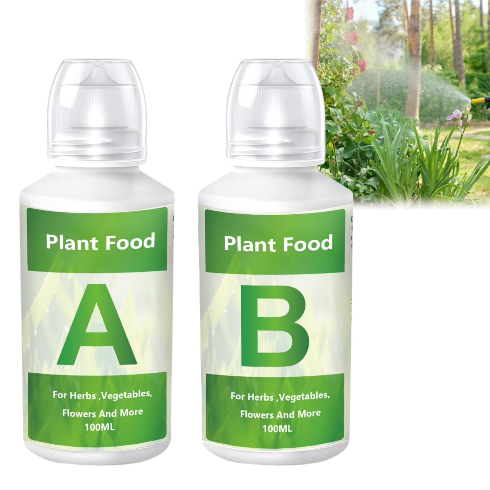 Hydroponic Liquid Plant Food A & B Nutrients,Hydroponics Nutrients,Plant Food A & B Hydroponics Nutrients,Hydroponic System Accessory,Indoor Plant Fertilizer,Plant Food,Indoor Plant Fertilizer Food