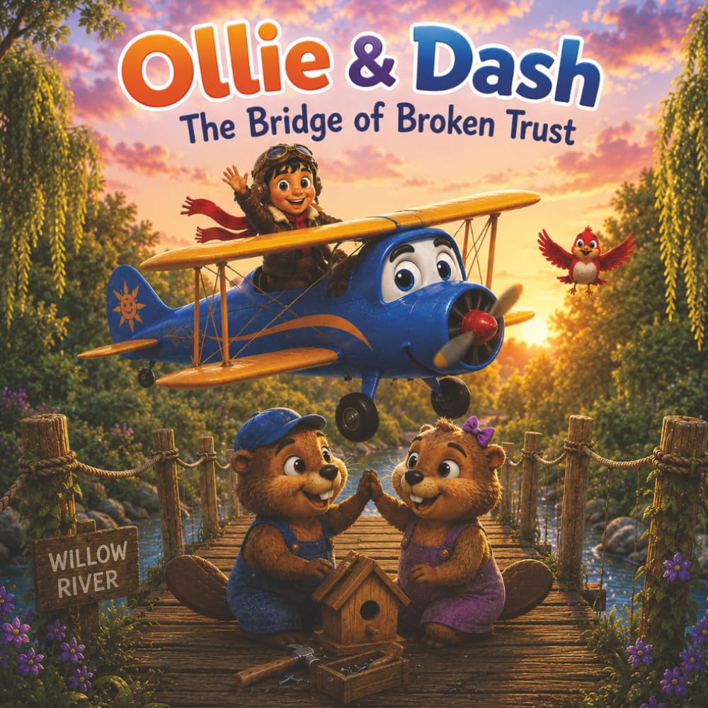 Ollie & Dash and the Bridge of Broken Trust: A Heartwarming Adventure About Honesty, Forgiveness, and Rebuilding Friendship (Ollie & Dash On Adventure)