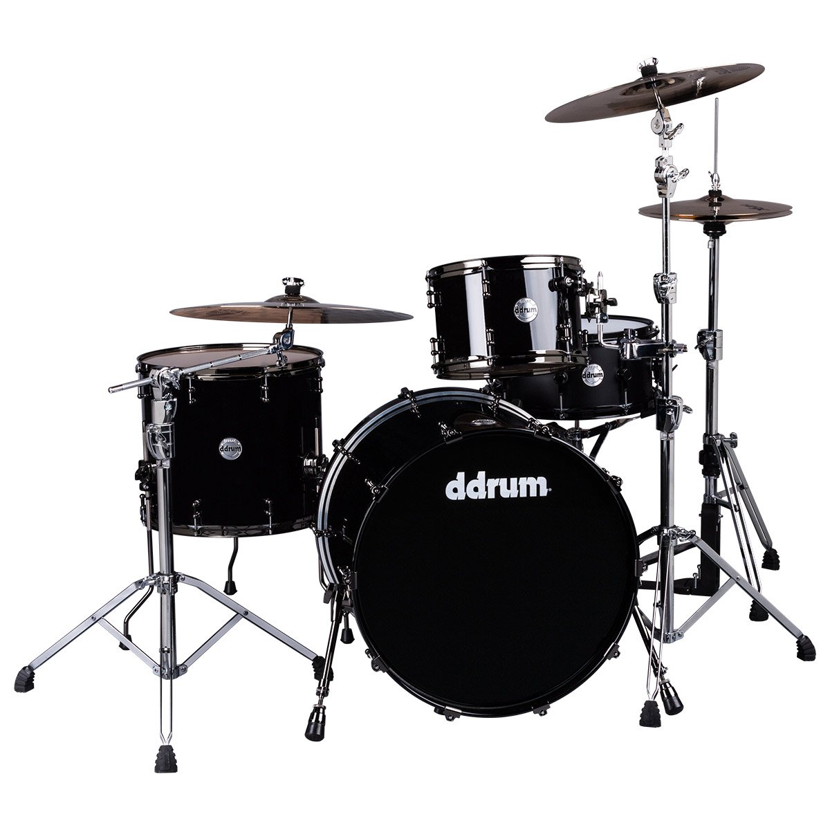 Amazon.com: ddrum MAX 322 PB Piece Drum Shell Pack, Black