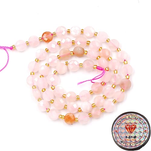 Miniatura 218 de Cuentas de piedras preciosas de primera calidad para la fabricación de joyas, cuentas de piedra natural preciosa al por mayor, 2 hebras de granate