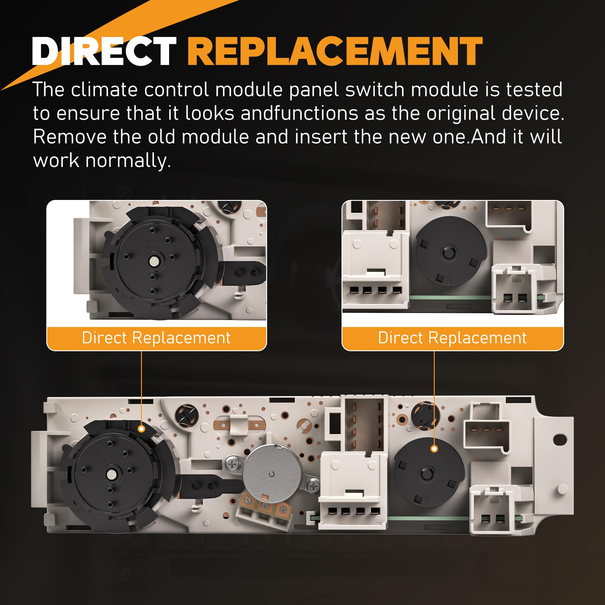 Snapklik.com : 599-217 Heater A/C Control Switch Air Conditioning ...