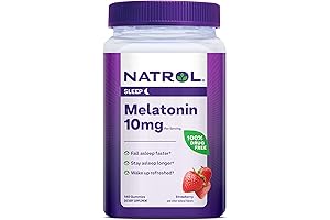Natrol 10mg Melatonin Gummies, the 4-Step Sleep Support System