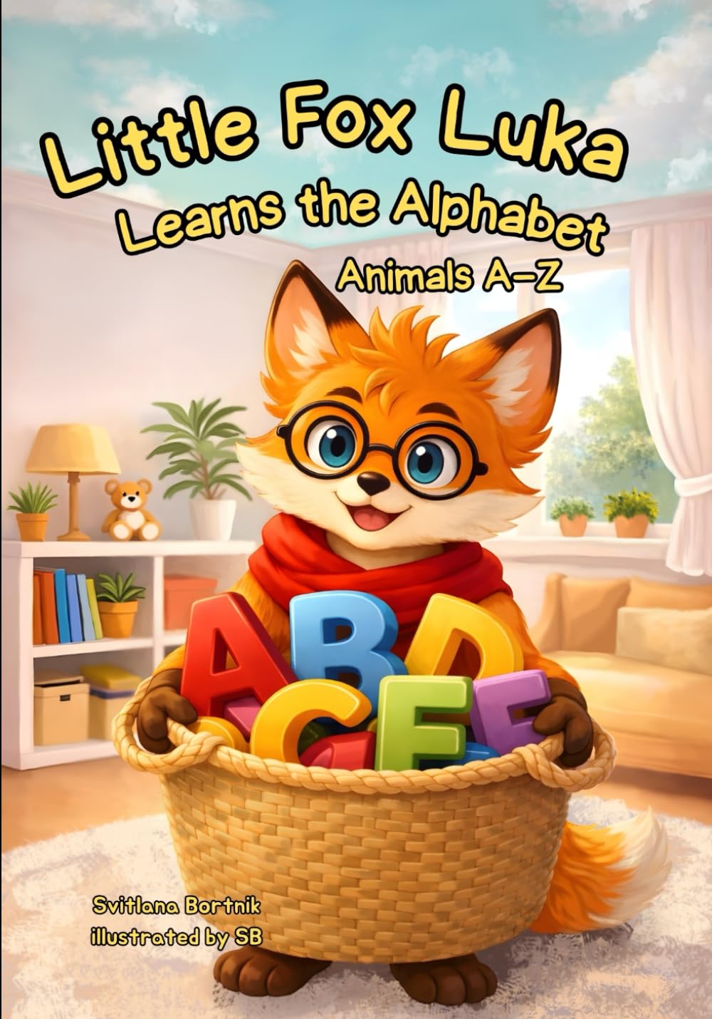Little Fox Luka Learns the Alphabet: Animals A–Z: A Fun ABC Learning Adventure with Animals (Little Fox Luka – Early Learning Series)