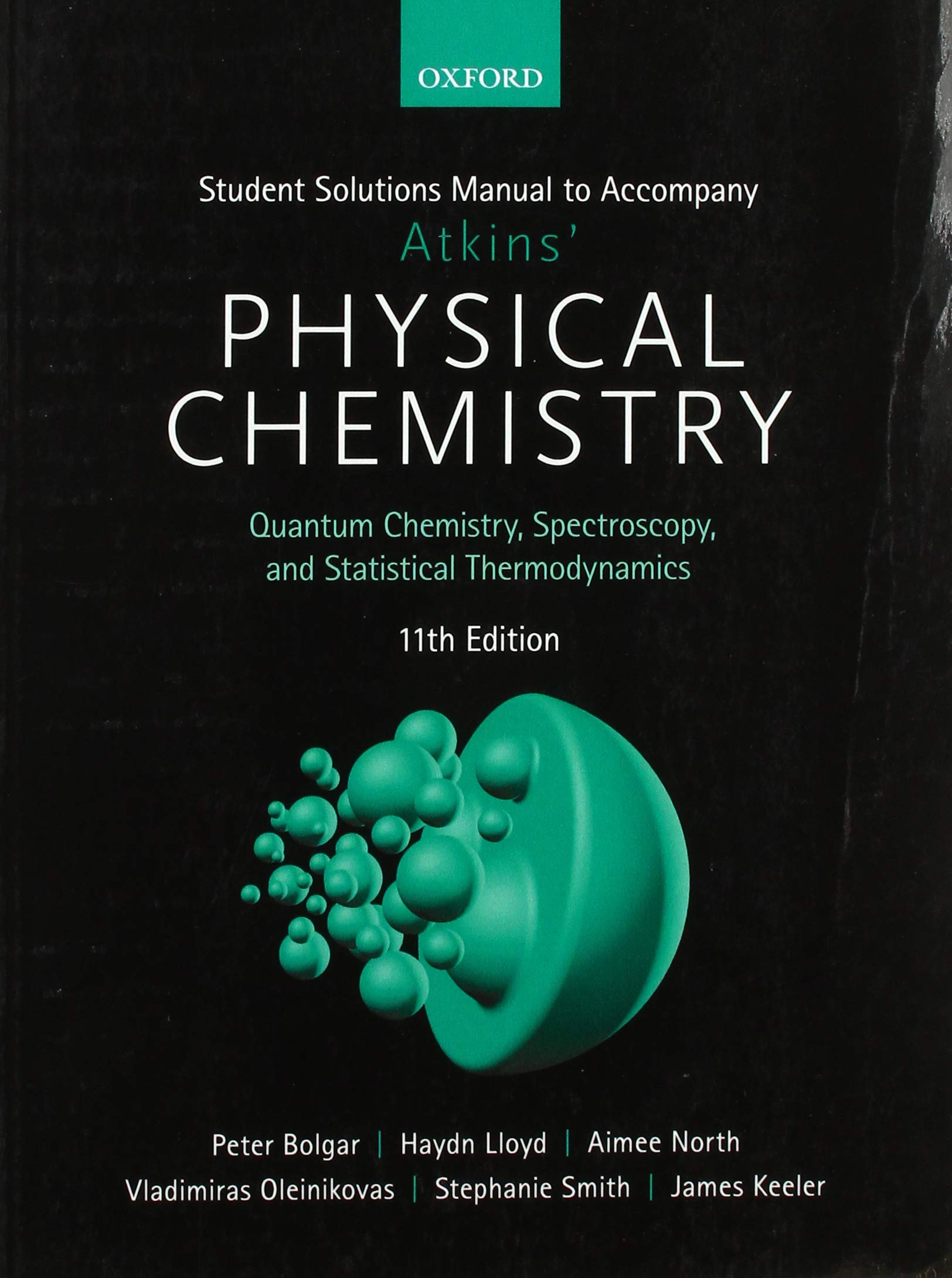Student Solutions Manual to Accompany Atkins' Physical Chemistry 11th Edition: Volume 2