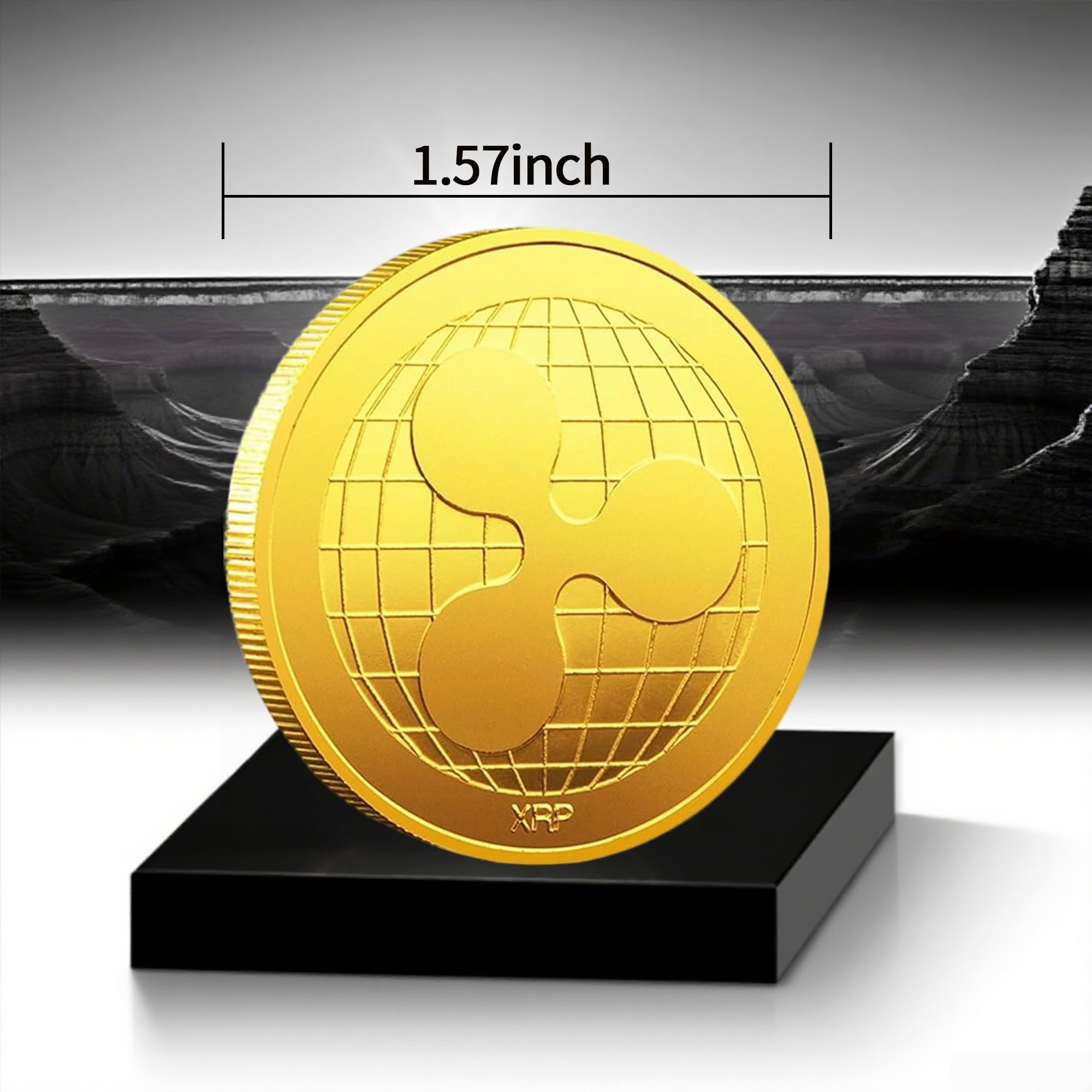 Amazon.com: Gold-Plated Ripple XRP Coin – XRP Ripple Physical Crypto Coin –  Commemorative Cryptocurrency Collectible – Hobby Gift for Crypto  Enthusiasts (XRP1PCS) : Toys & Games