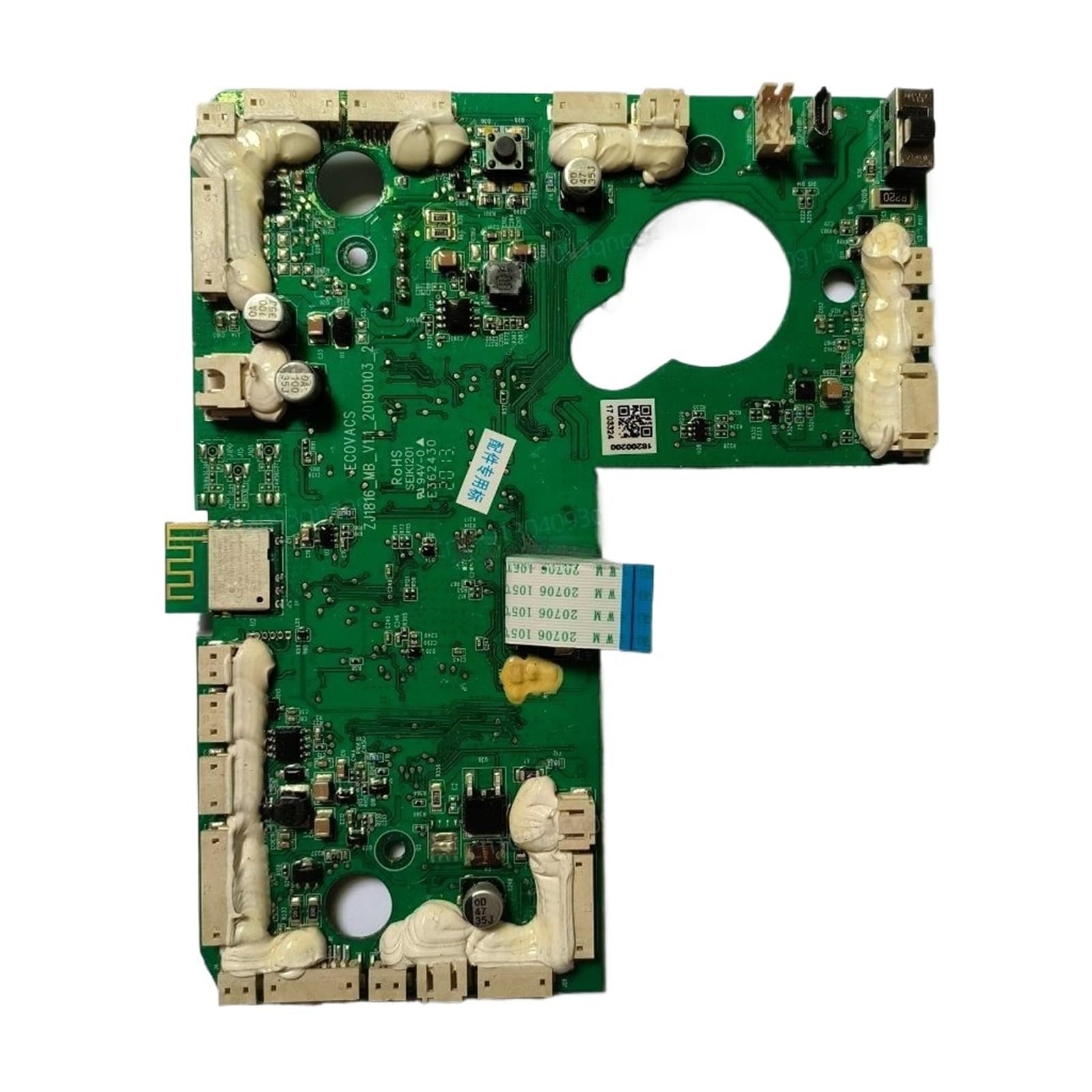 Placa Base, Compatible con Ecovacs, T5 Power, DX93, 950