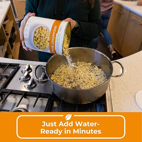 Miniatura 5 de Nutristore Sartén de desayuno liofilizada  Supervivencia de emergencia para almacenamiento de alimentos a granel  Perfecto para comidas rápidas