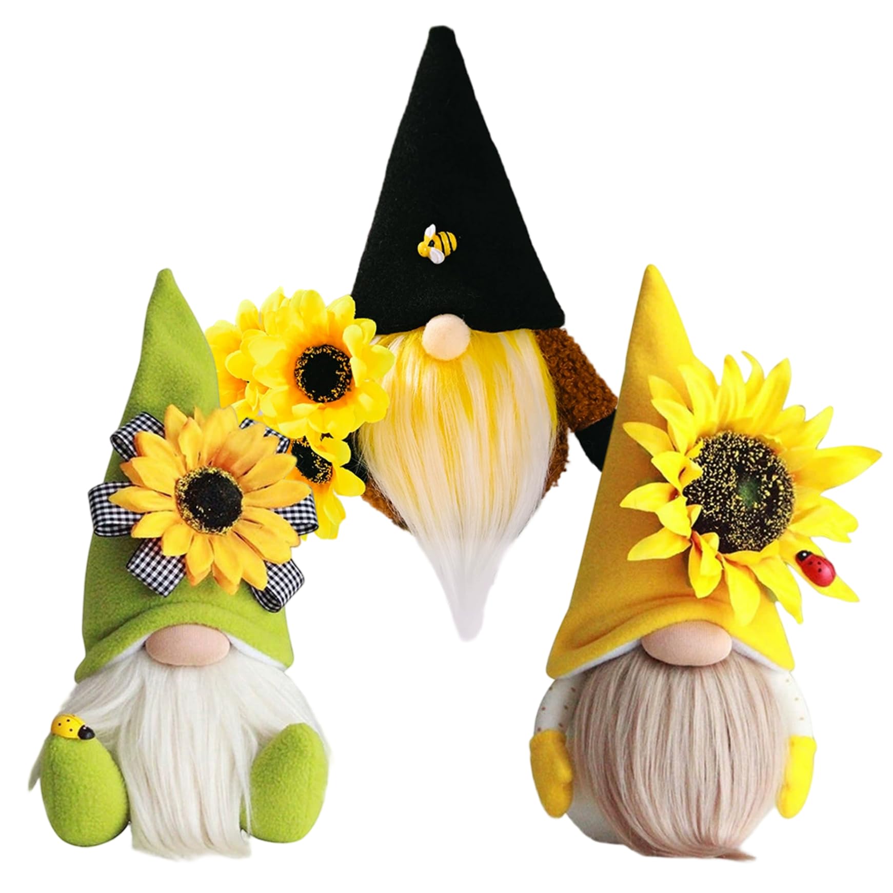 Nains de jardin en peluche cadeau de festival mignon décoration maison et bureau