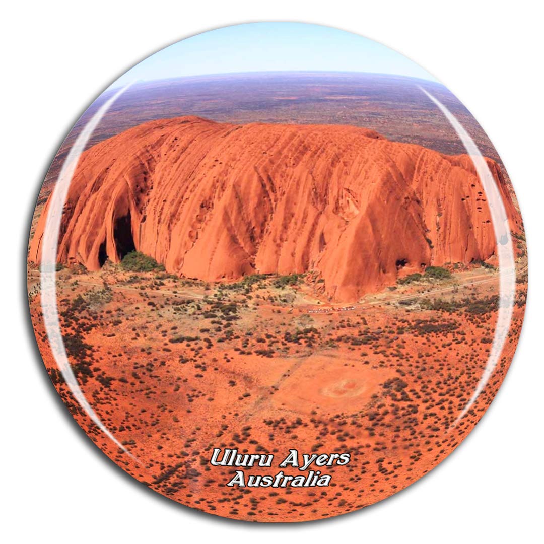 Weekino Australia Uluru Ayers Rock Fridge Magnet 3D Crystal Glass Tourist City Travel Souvenir Collection Gift Strong Refrigerator Sticker