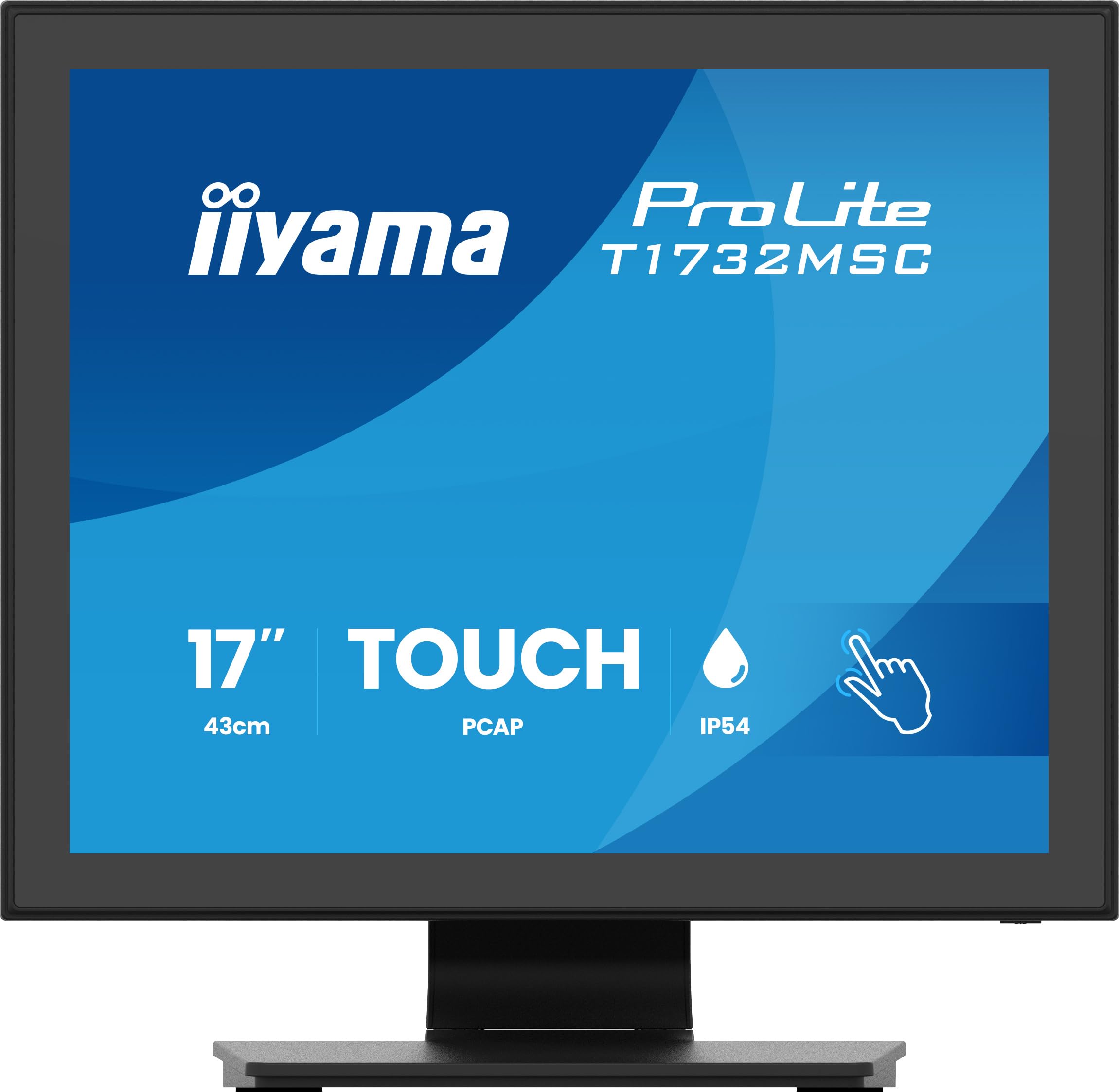 Iiyama Prolite T1732msC-B2s, 43,2 Cm (17"), 1280 X 1024 Pixel, Sxga, Led, 5 Ms, Schwarz