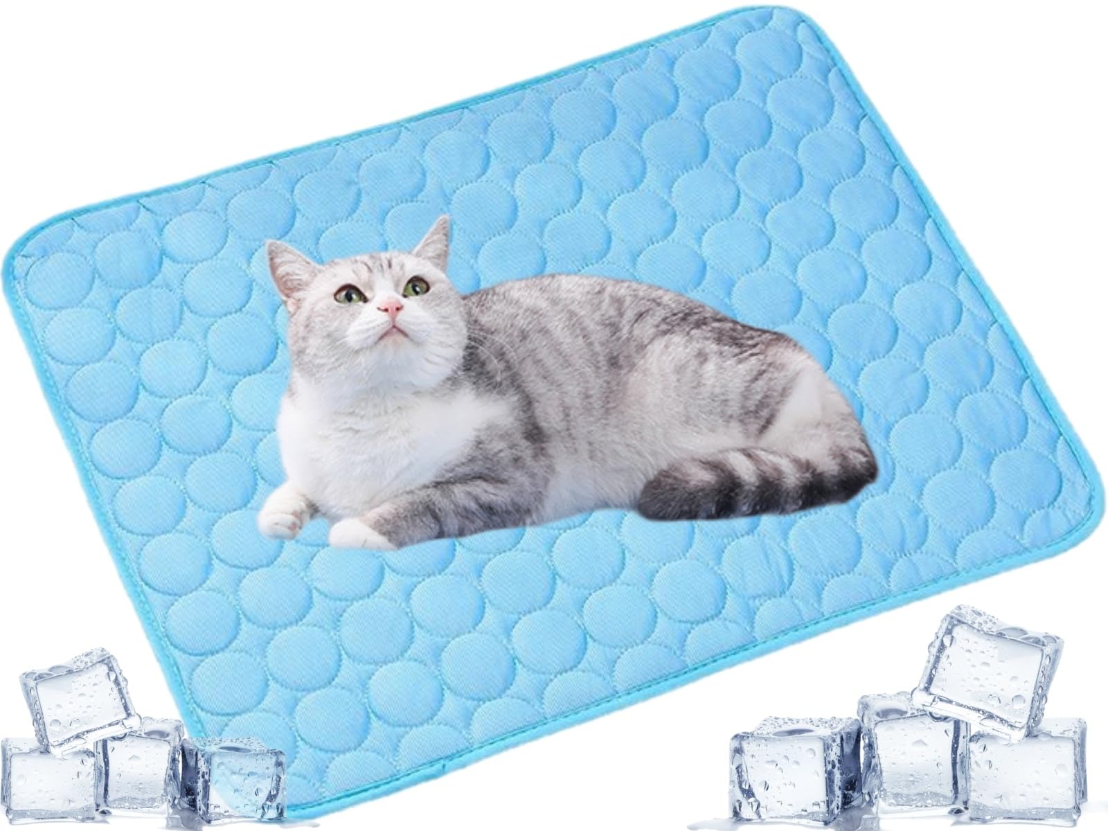 Couverture rafraîchissante pour chiens de grande taille en été