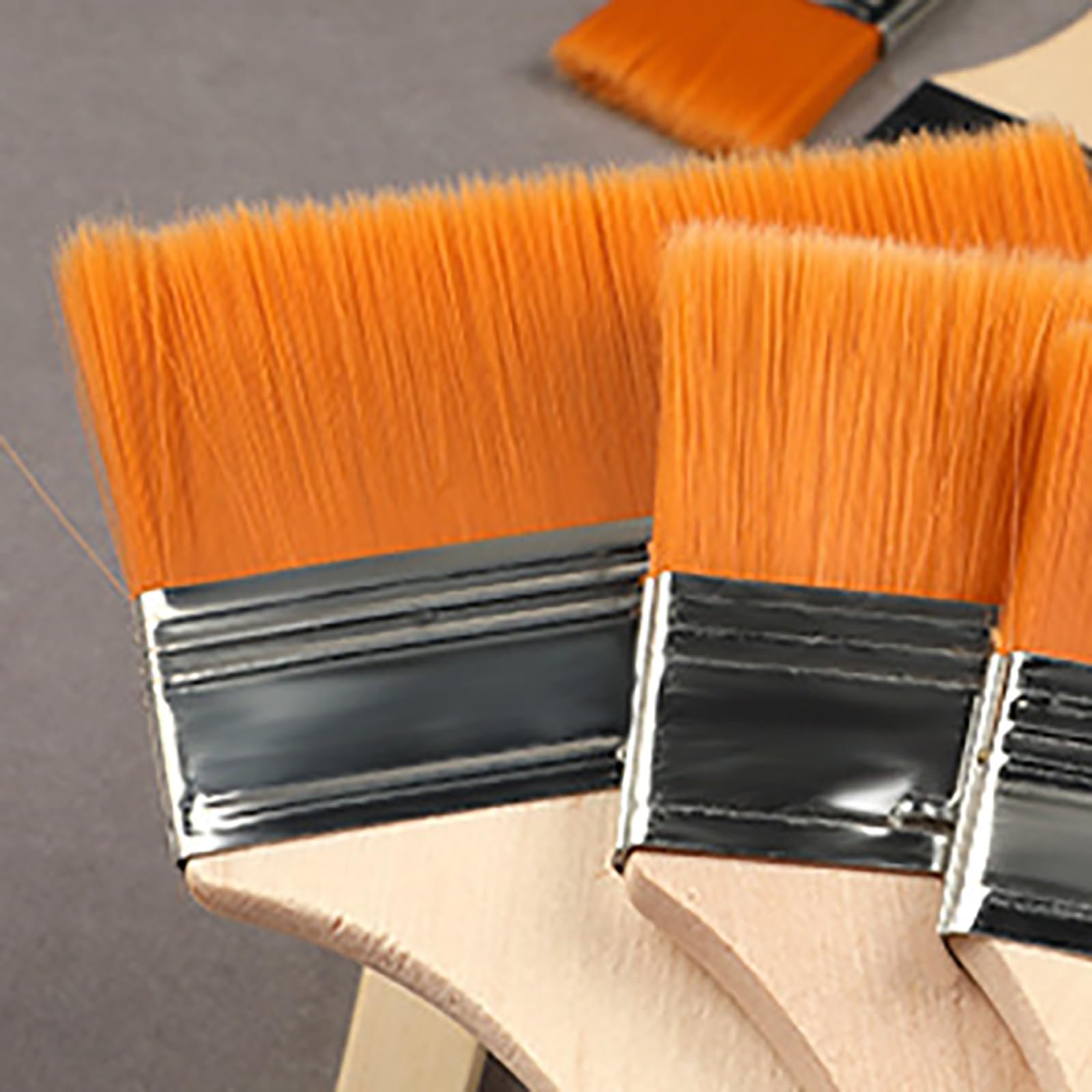 Set di 30 pennelli per pittura, pennelli per pittura acrilica in nylon, pennelli per la pulizia della tastiera, pennelli per pittura con manico in legno per pittura artistica, disegno, pulizia, spazz