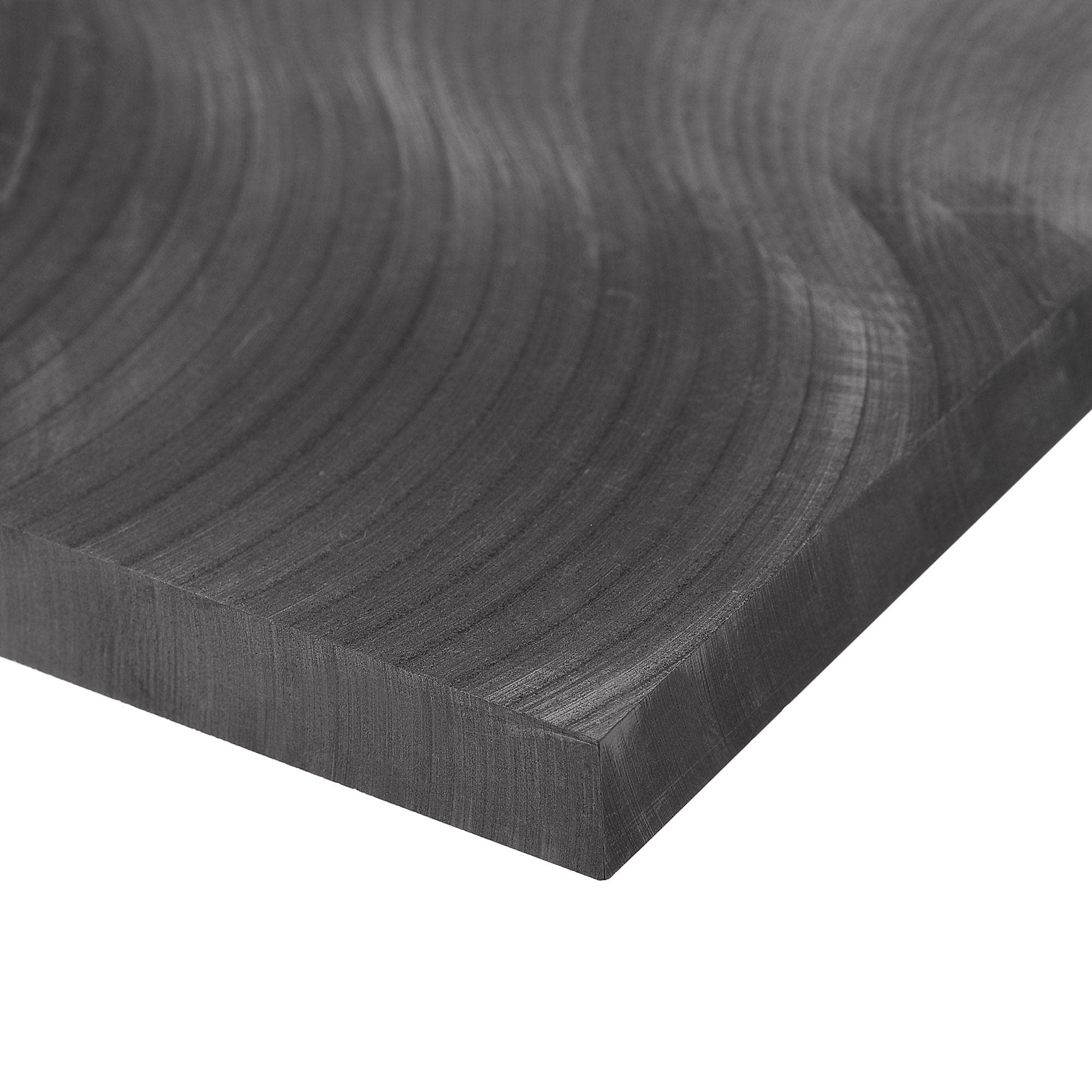 sourcing map 1Stk. Graphitplatte 100mmx100mmx10mm Graphit Rohblock für experimentelle Elektrode Elektrolyse Galvanisieren Schwarz