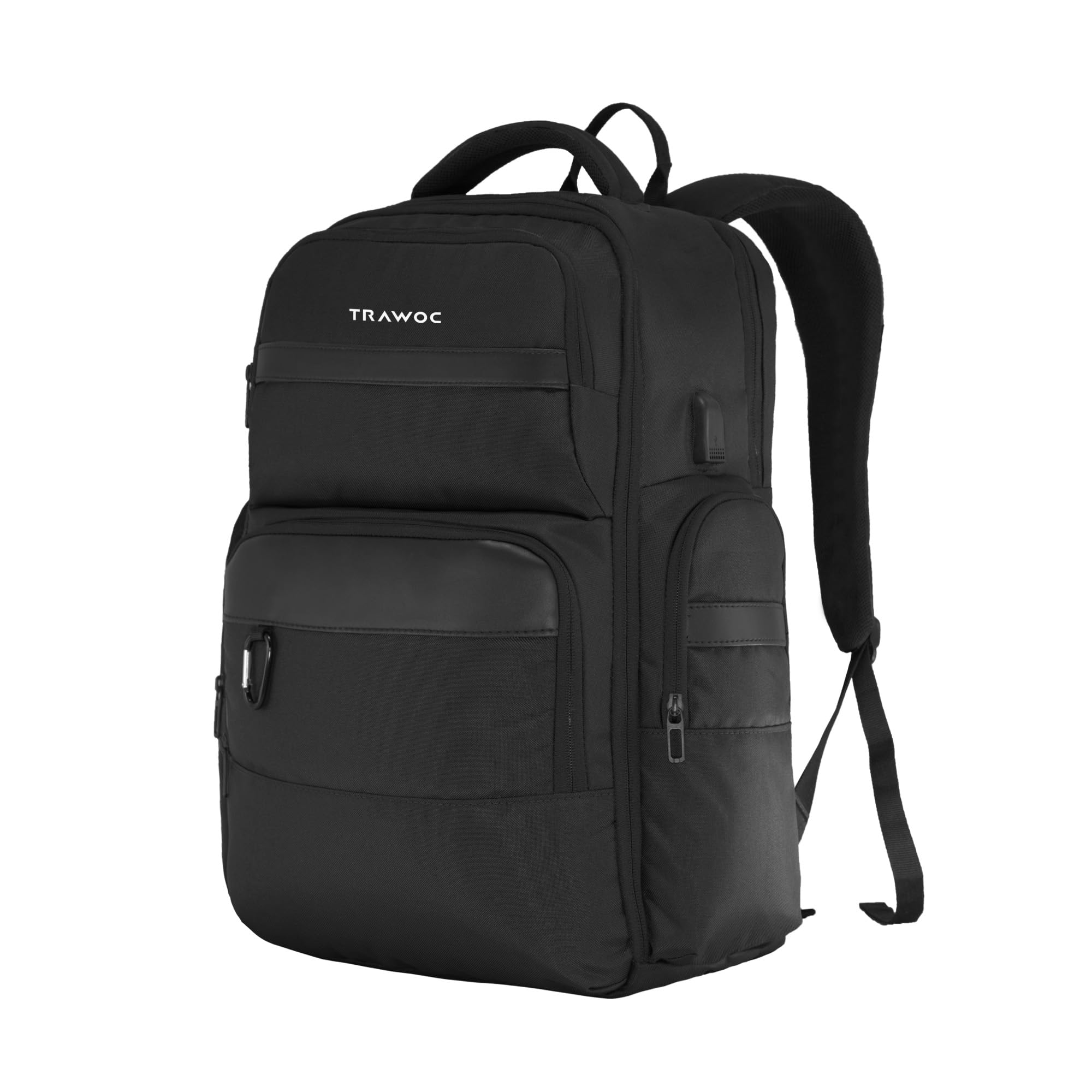 30L Laptop Backpack TPB03 | Office & Travel Bag with 16-Inch Laptop Compartment, USB Charging Port, Suitcase-Style Opening & 3-Year Warranty-image-35