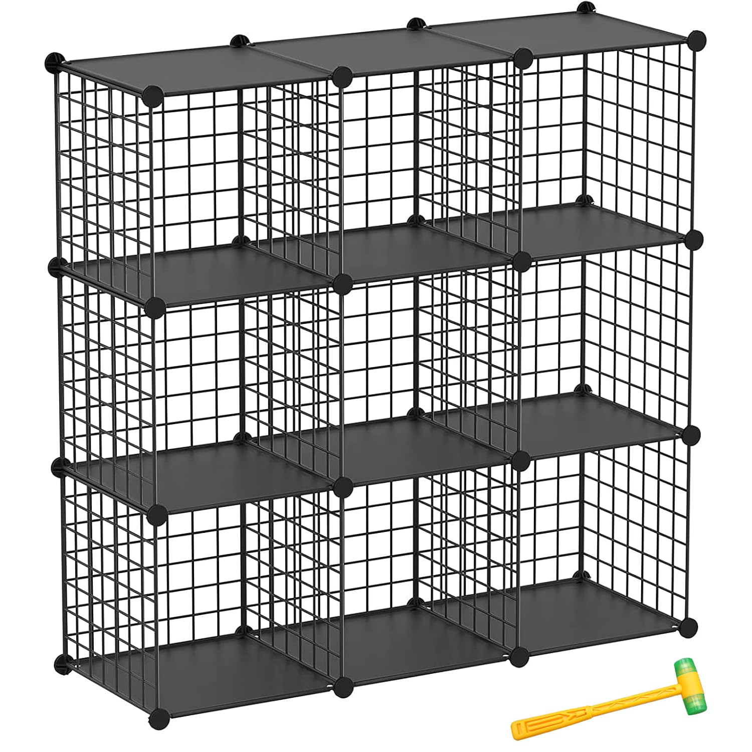 Amazon.co.jp: TUMUCUTE ワイヤーストレージキューブ 9-キューブ