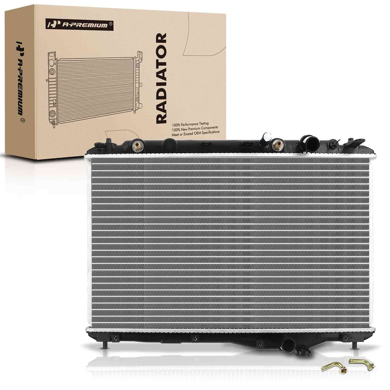 Photo 1 of A-Premium Engine Coolant Radiator Assembly with Transmission Oil Cooler Compatible with Honda Civic 2012 2013 2014 2015 & Acura ILX 2013 2014 2015, 1.5L 1.8L, Automatic Transmission