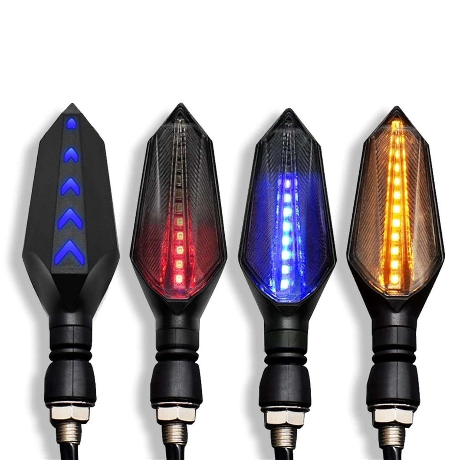 Indicatore di direzione universale per moto per luci per LED per Honda