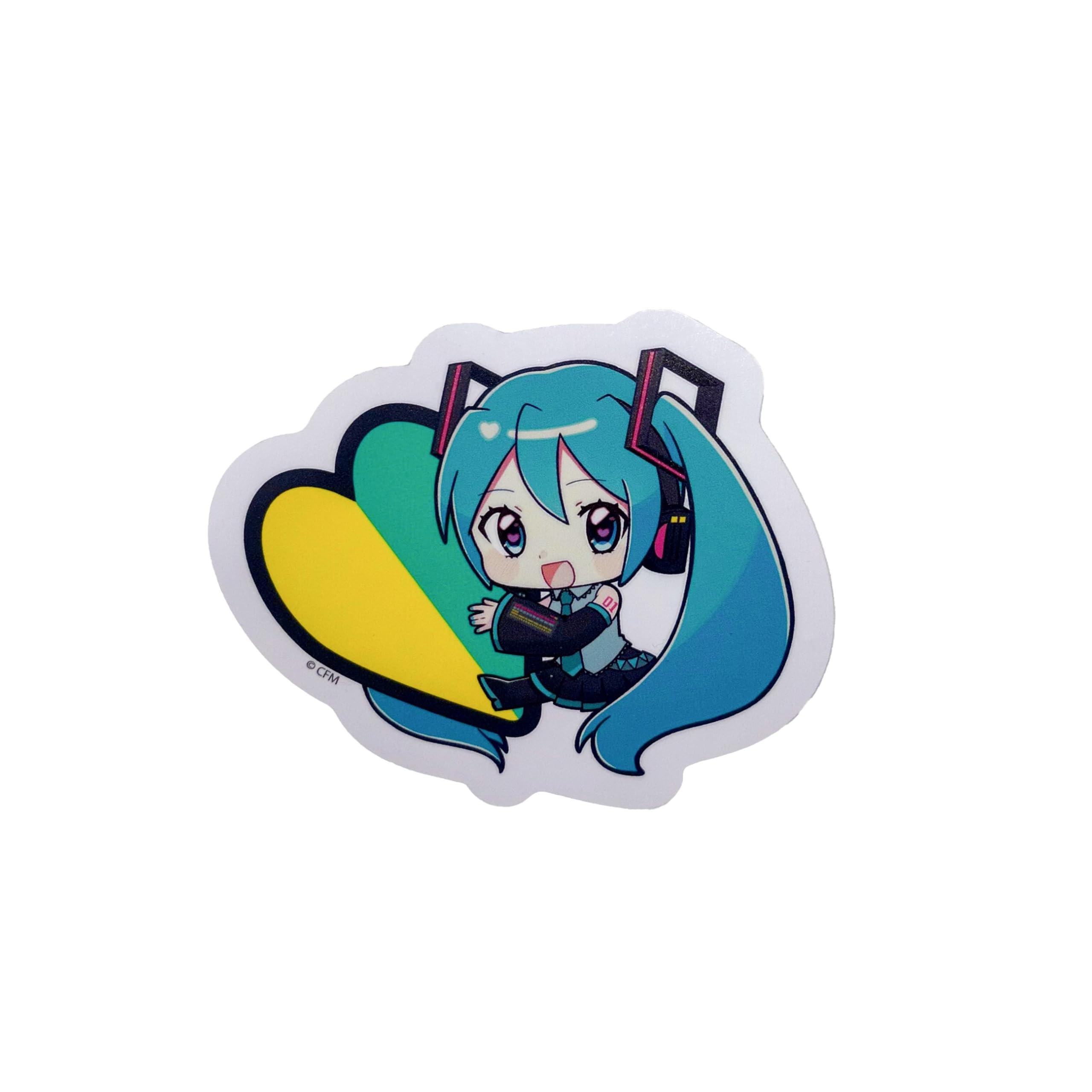 Amazon.co.jp: 初音ミク ビギナーマークステッカー シール カー用品