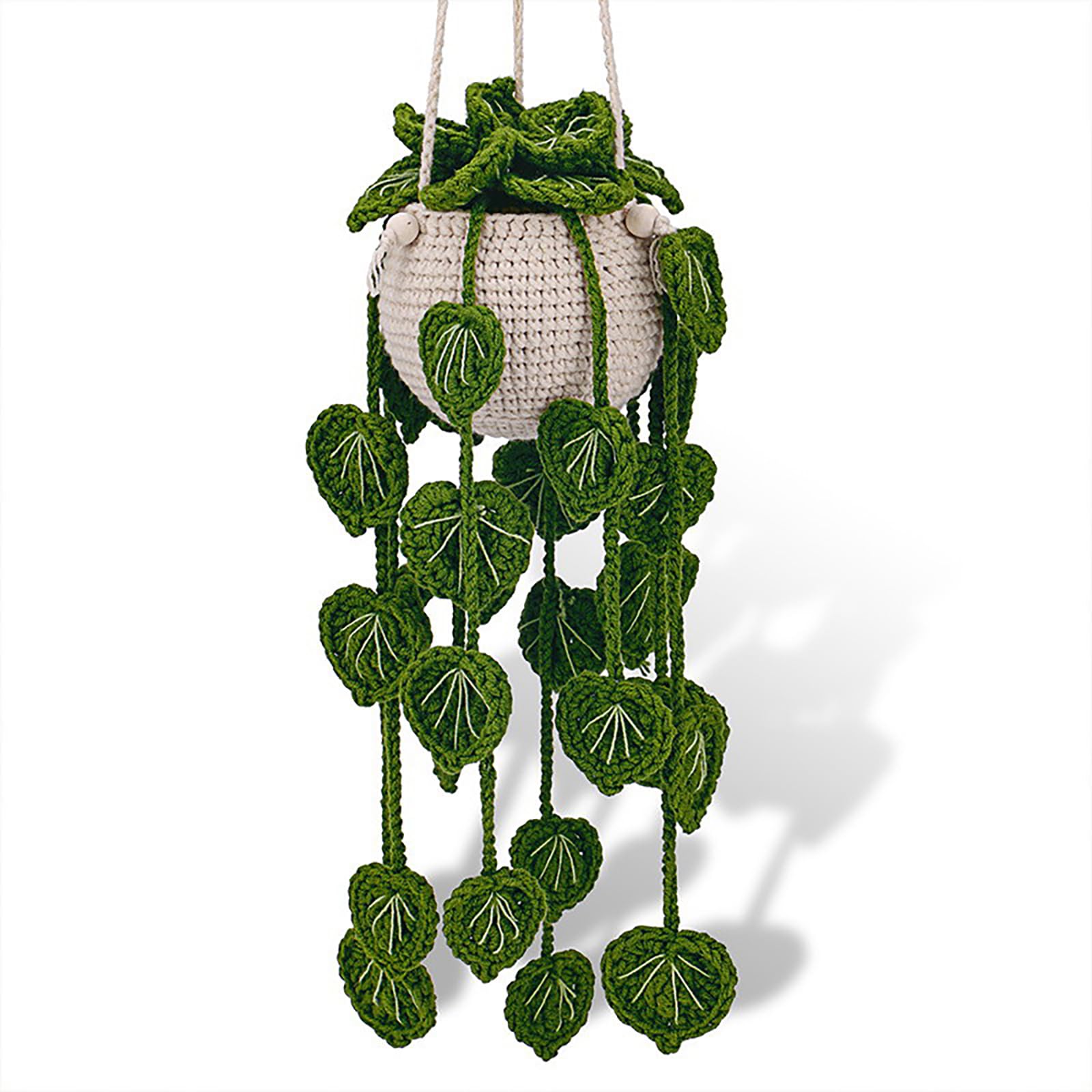 Yawdil Hkeln hngende Pflanze Kit, fr Anfnger mit Video-Tutorial  Baumwolle Strickgarn Faden Nadeln Haken Strickwerkzeug Set zum Hkeln :  Amazon.de: Kche, Haushalt & Wohnen