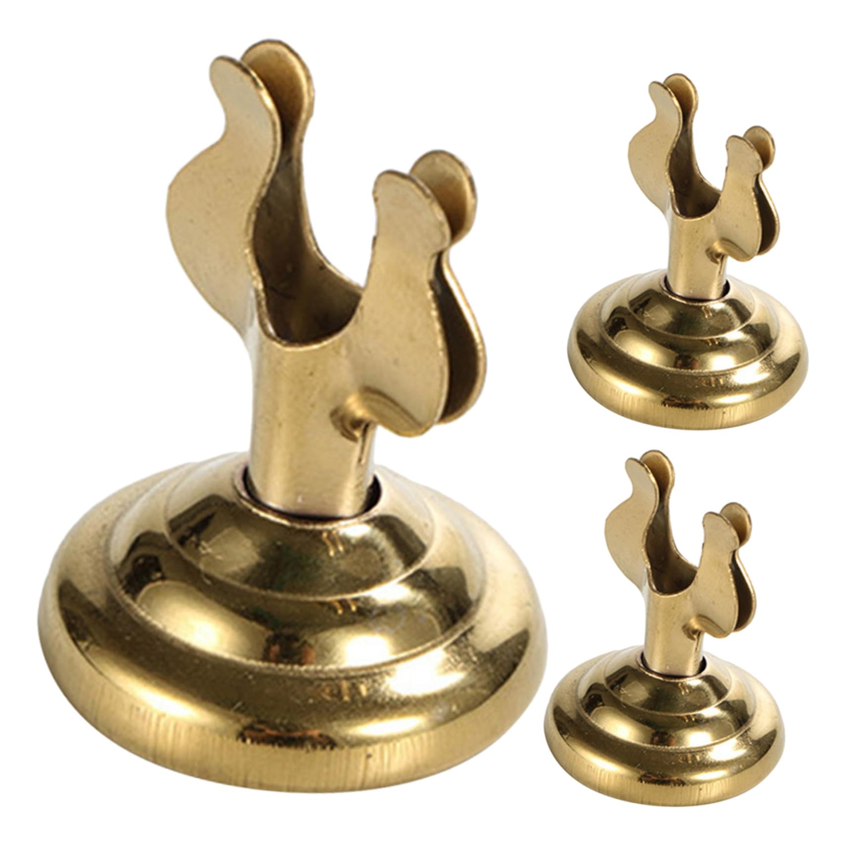GALPADA Soportes Mini U Inoxidable Para Números De Mesa Clips Para Notas Y Cartas Elegantes Para Fiestas Y Restaurantes 3 Piezas X 7