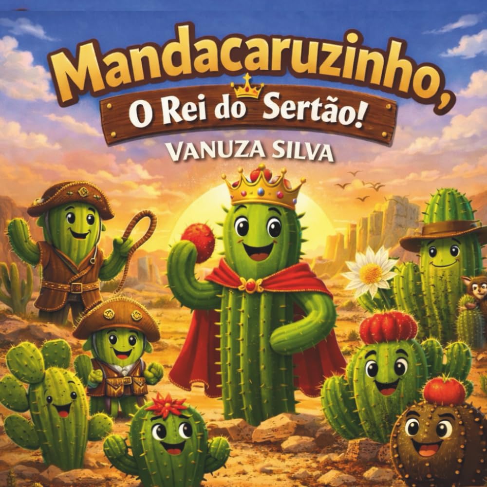 MANDACARUZINHO, O REI DO SERTÃO! Edição Escolar: Versão para uso escolar – preto e branco