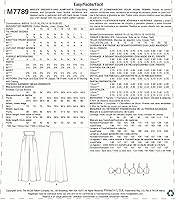 Vista 3 de McCall's Patrones Vestidos Y Monos Misses Patrón De Costura, Multicolor