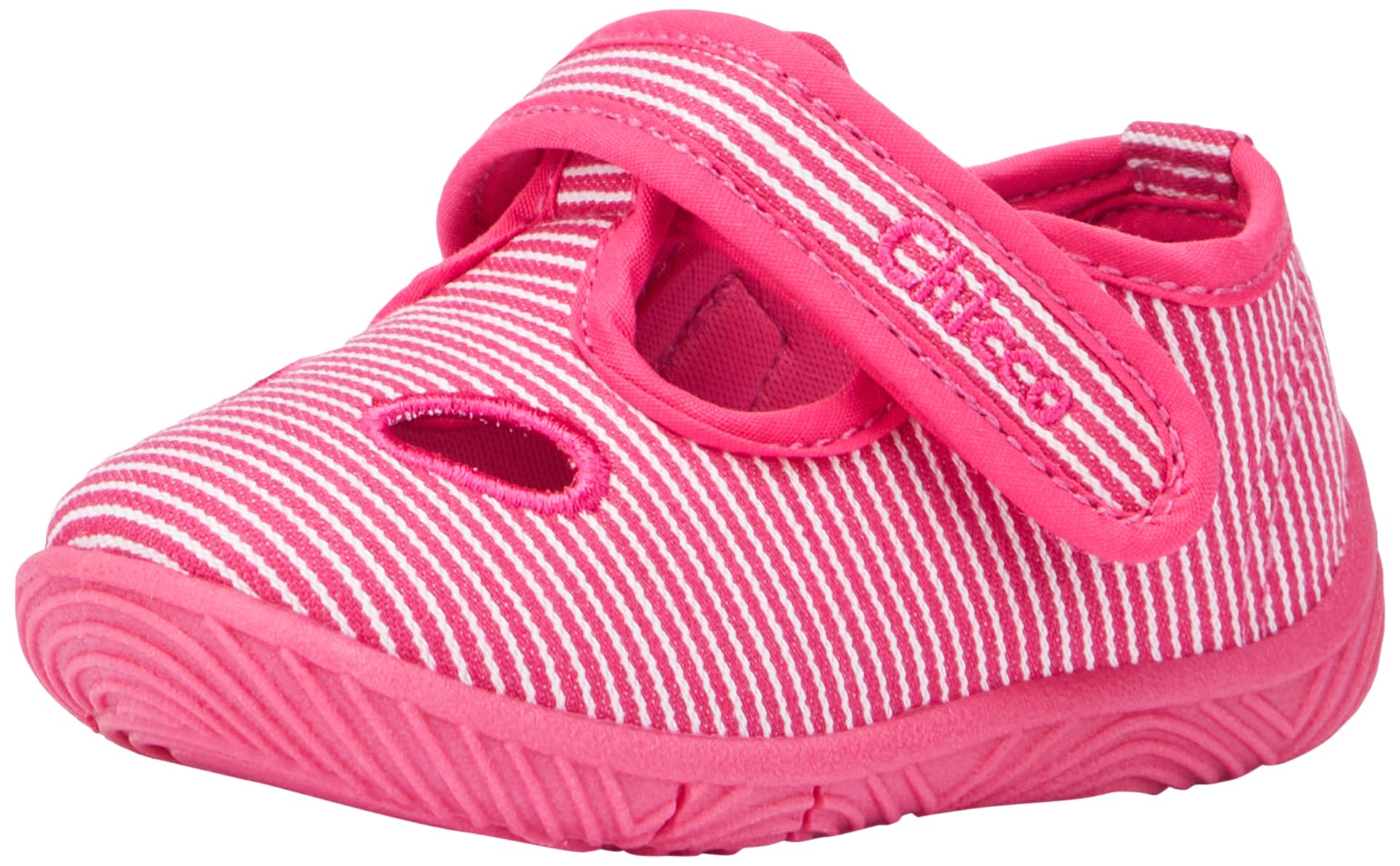 Chicco Velcro Slipper, Fuchsia (3), 8.5 UK Child
