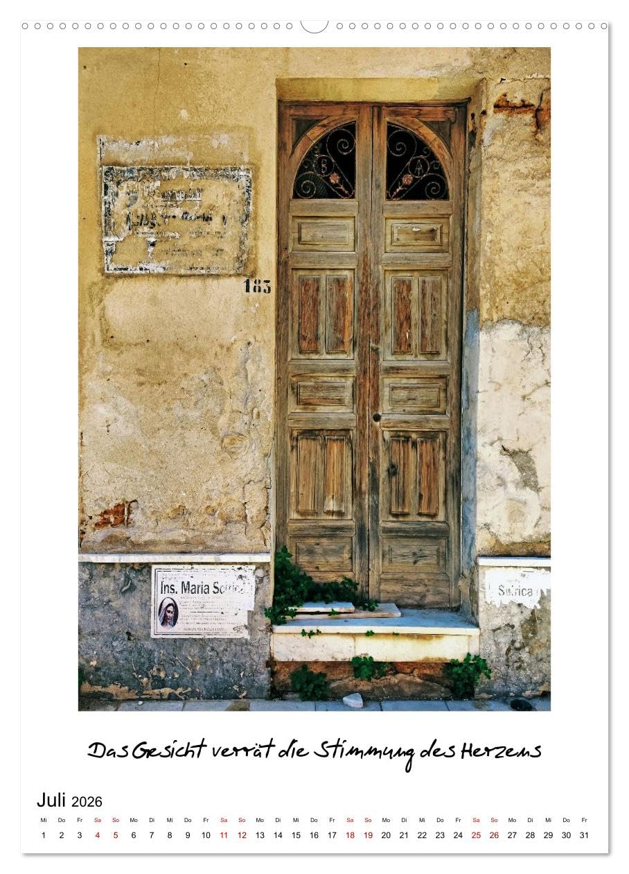Türen zur Philosophie (hochwertiger Premium Wandkalender 2026 DIN A2 hoch), Kunstdruck in Hochglanz: ... (CALVENDO Kunst)