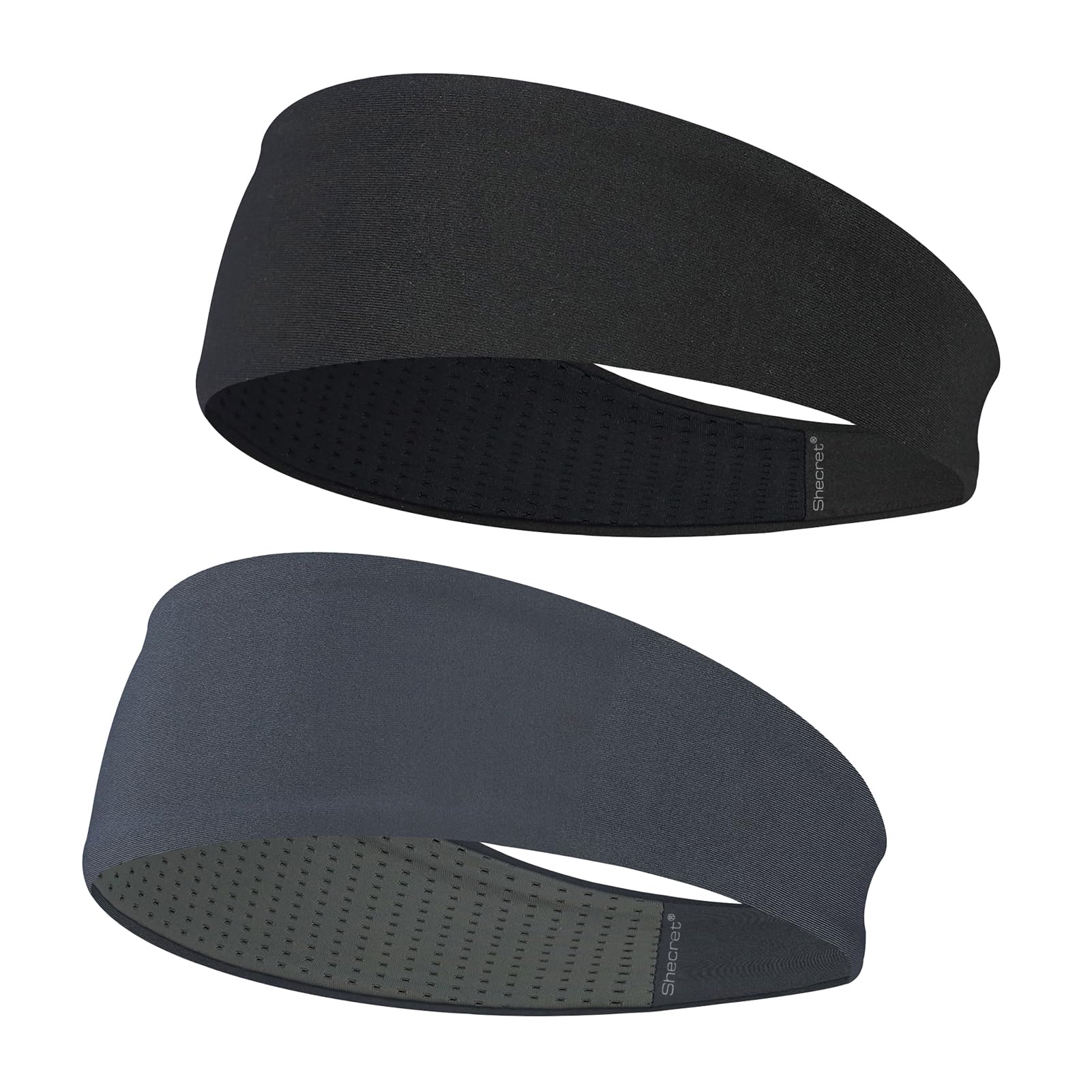 Shecret Cinta Deportiva para Mujeres y Hombres, Sweatband Suave y Elástico, Antideslizante para Correr, Gimnasio, Yoga, Ciclismo, Baloncesto