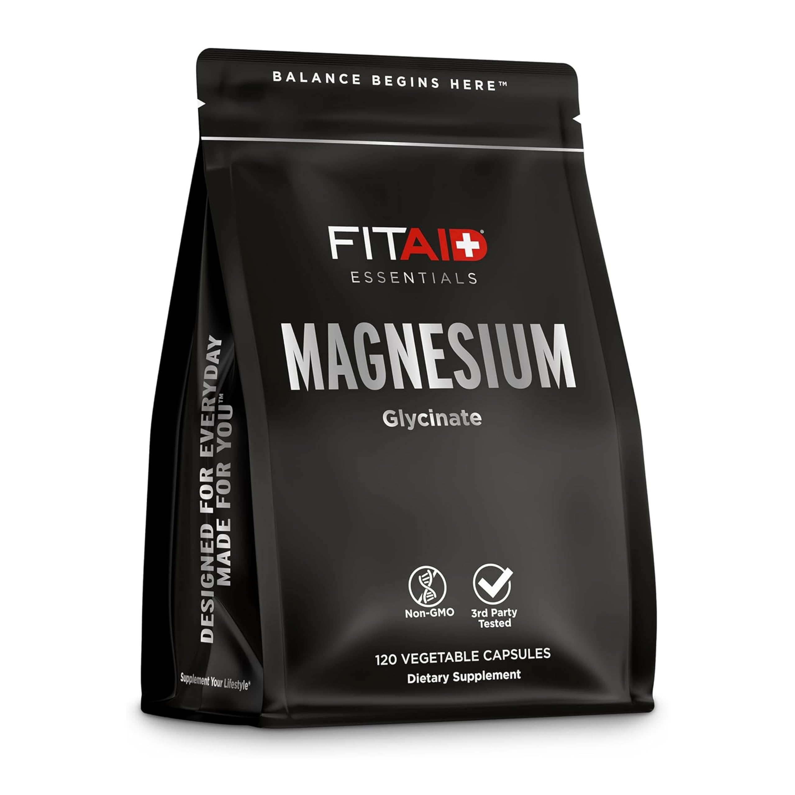 �️ FITAID Essentials Magnesium Glycinate Recovery, 120 Capsules — deal on Shopping With Noya