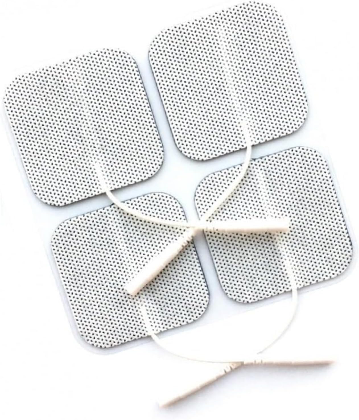 K-STAR TENS Electrode Pads – Self Adhesive Reusable Gel Pads (Set of 4 Pcs) | Replacement Pads for TENS & EMS Therapy Machines