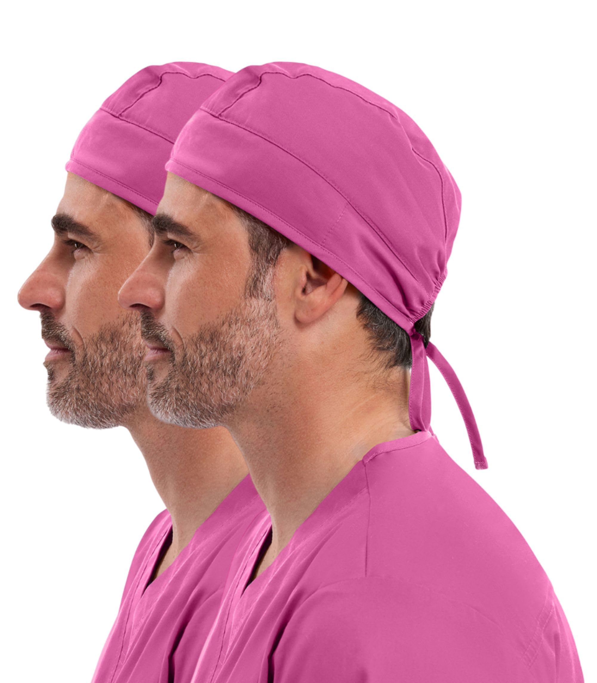 Cherokee Cuffia chirurgica unisex, con elastico regolabile, leggera, traspirante, antiscivolo, 2506