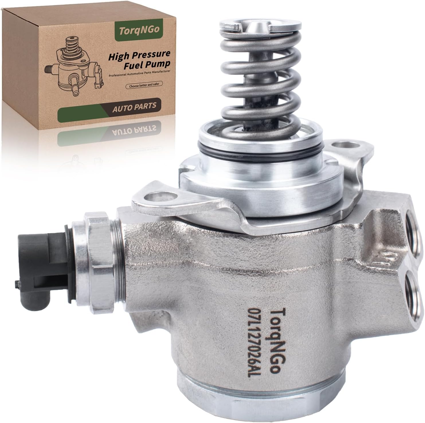 07L127026AL High pressure fuel pump - Replace with Audi A5 A6 A7 A8 Quattro Q5 Q7 S4 S5 SQ5 Volkswagen Touareg 3.0L 3.2L V6 - OEM:GDP608 HM10050 07L127026Q 06E127025AC