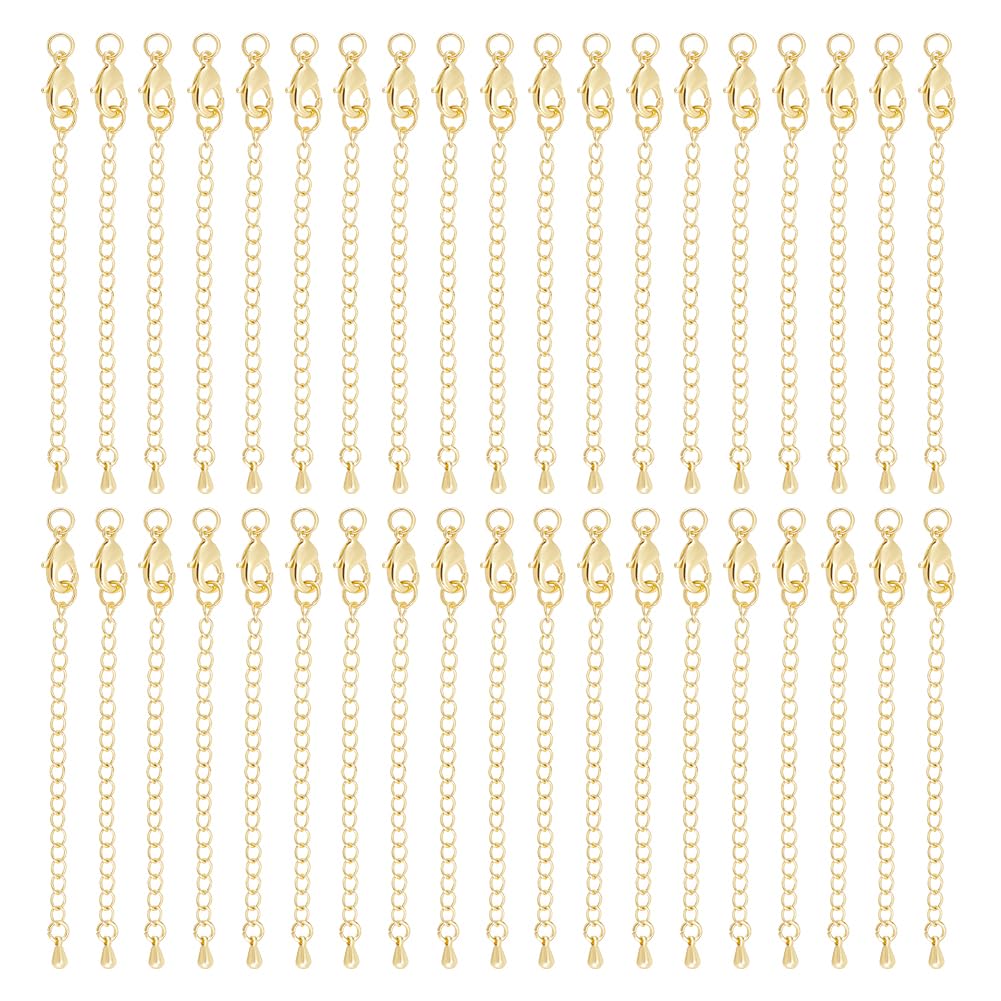 Rallonge de chaîne gourmette dorée pour personnaliser vos bijoux du quotidien avec élégance