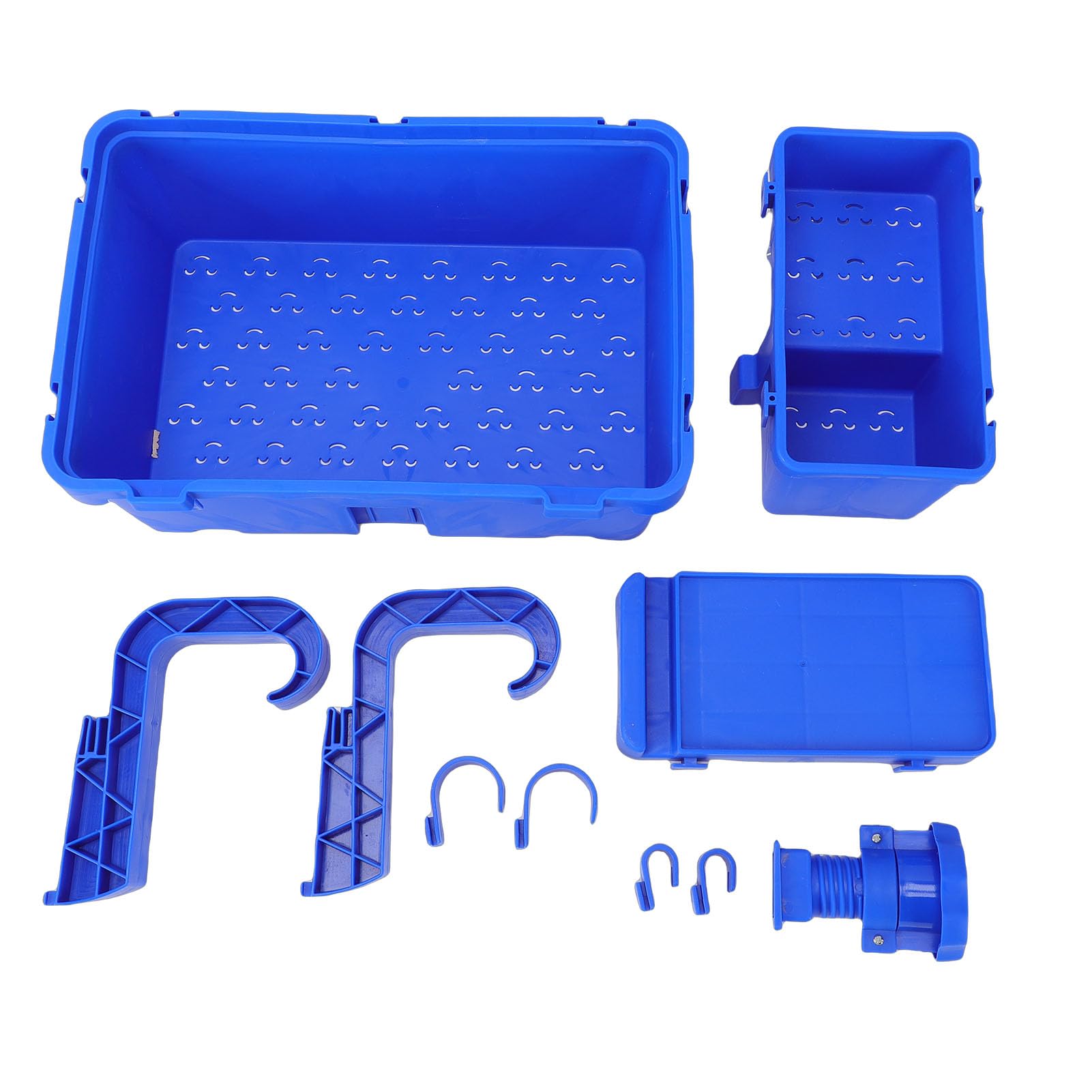 Cesta de Almacenamiento para Piscina, Cesta Colgante Desmontable para Piscina, Organizador para Toallas, Juguetes y bebidas.