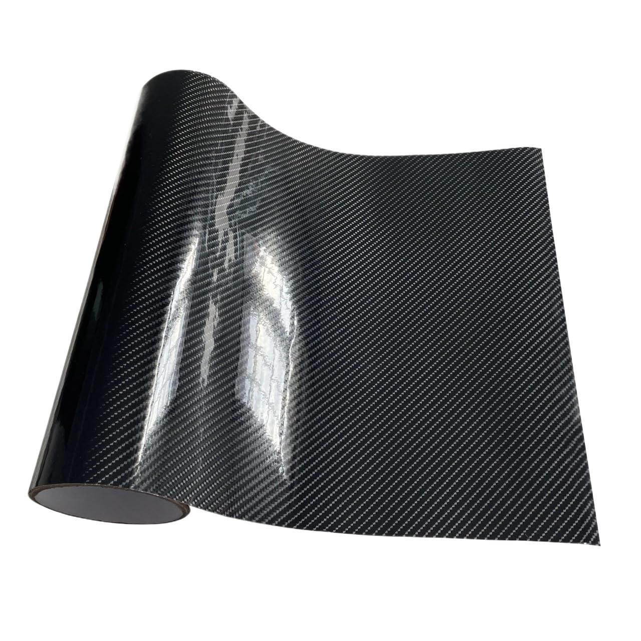 Pellicola Wrapping Auto 2D 3D 4D 5D 6D Pellicola avvolgente in vinile in fibra di carbonio Adesivi for auto impermeabili Console Computer Pelle portatile Accessori moto(6D,50cmX300cm)